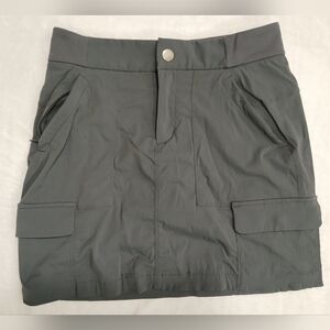 Athleta Gray Mini Skirt,  Size 28" W